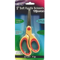 Soft Grip Blunt Tip Scissors - 5 Inches